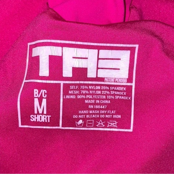 Vibrant Pink One-Piece Swimsuit with High-Cut Legs - Picture 5 of 5